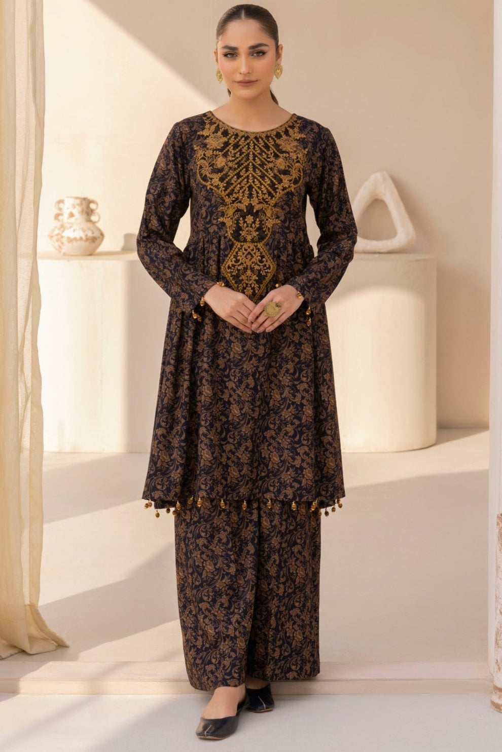 Mohagni | Winter Collection | DZP-01 by Mohagni - Designer Dress - Type: Ladies Clothes - Available at Libayah - 100% Original