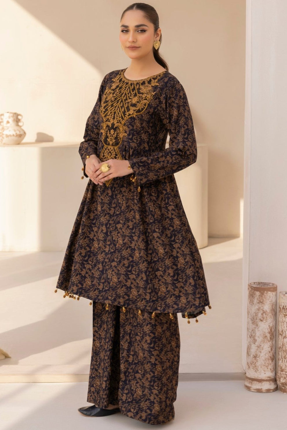 Mohagni | Winter Collection | DZP-01 by Mohagni - Designer Dress - Type: Ladies Clothes - Available at Libayah - 100% Original