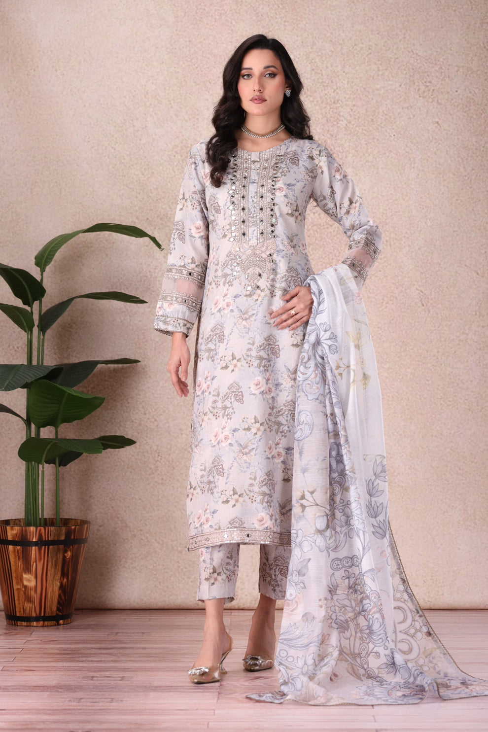 Mohagni | Winter Collection |  MWD-04 by Mohagni - Designer Dress - Type: Ladies Clothes - Available at Libayah - 100% Original