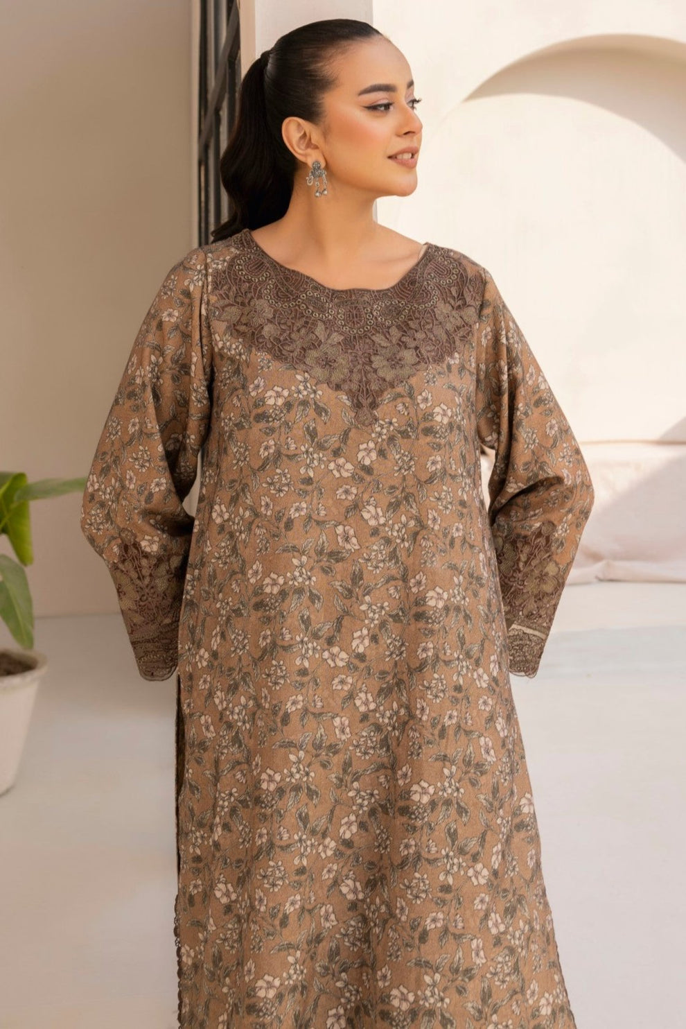 Mohagni | Winter Collection | DZP-13 2PC by Mohagni - Designer Dress - Type: Ladies Clothes - Available at Libayah - 100% Original