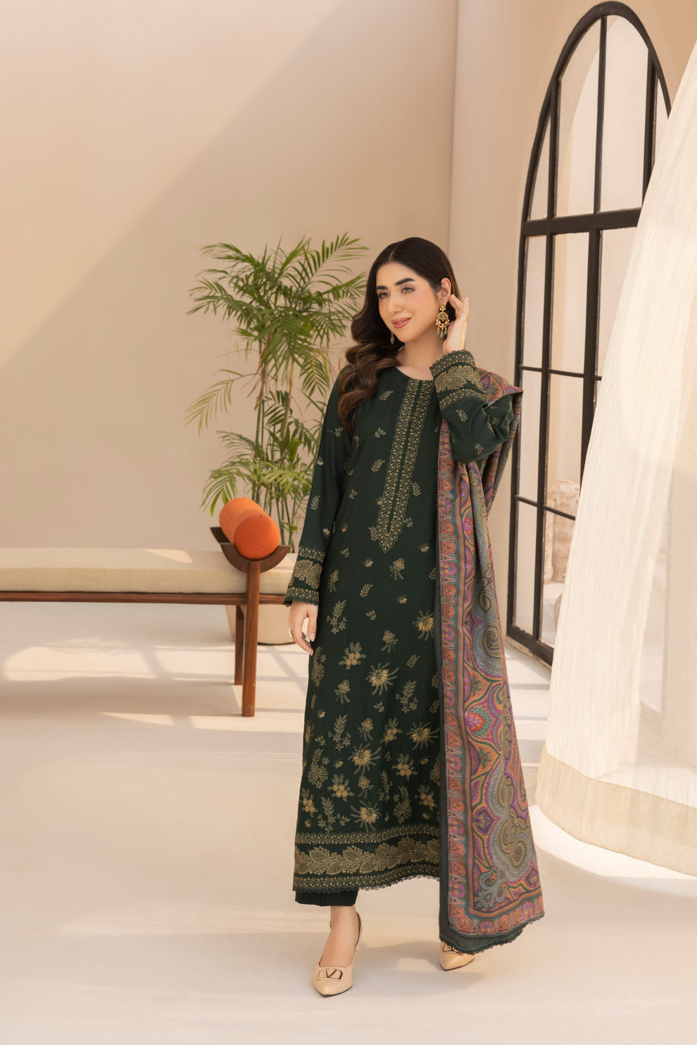 Mohagni | Winter Collection |  MWD-01 by Mohagni - Designer Dress - Type: Ladies Clothes - Available at Libayah - 100% Original