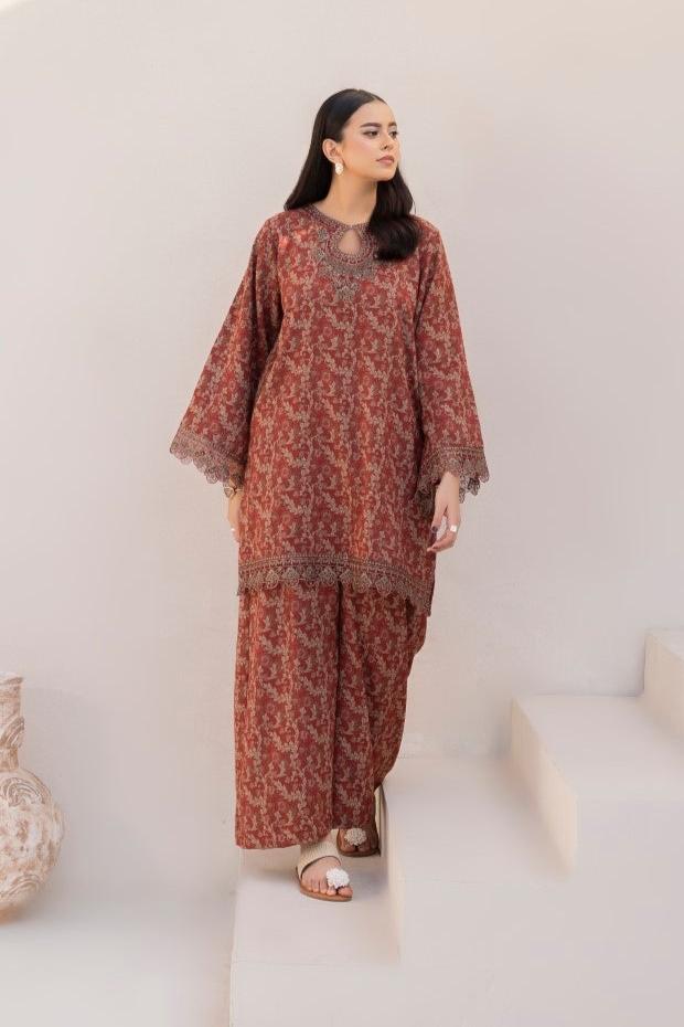 Mohagni | Winter Collection |  DZP-16 2PC by Mohagni - Designer Dress - Type: Ladies Clothes - Available at Libayah - 100% Original