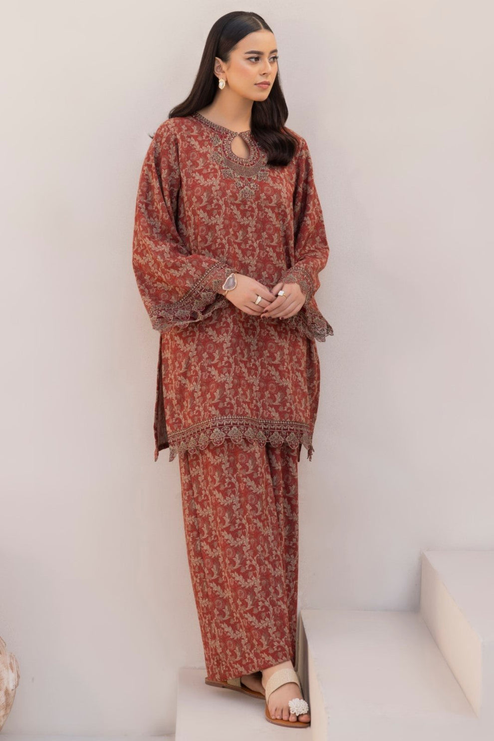 Mohagni | Winter Collection |  DZP-16 2PC by Mohagni - Designer Dress - Type: Ladies Clothes - Available at Libayah - 100% Original
