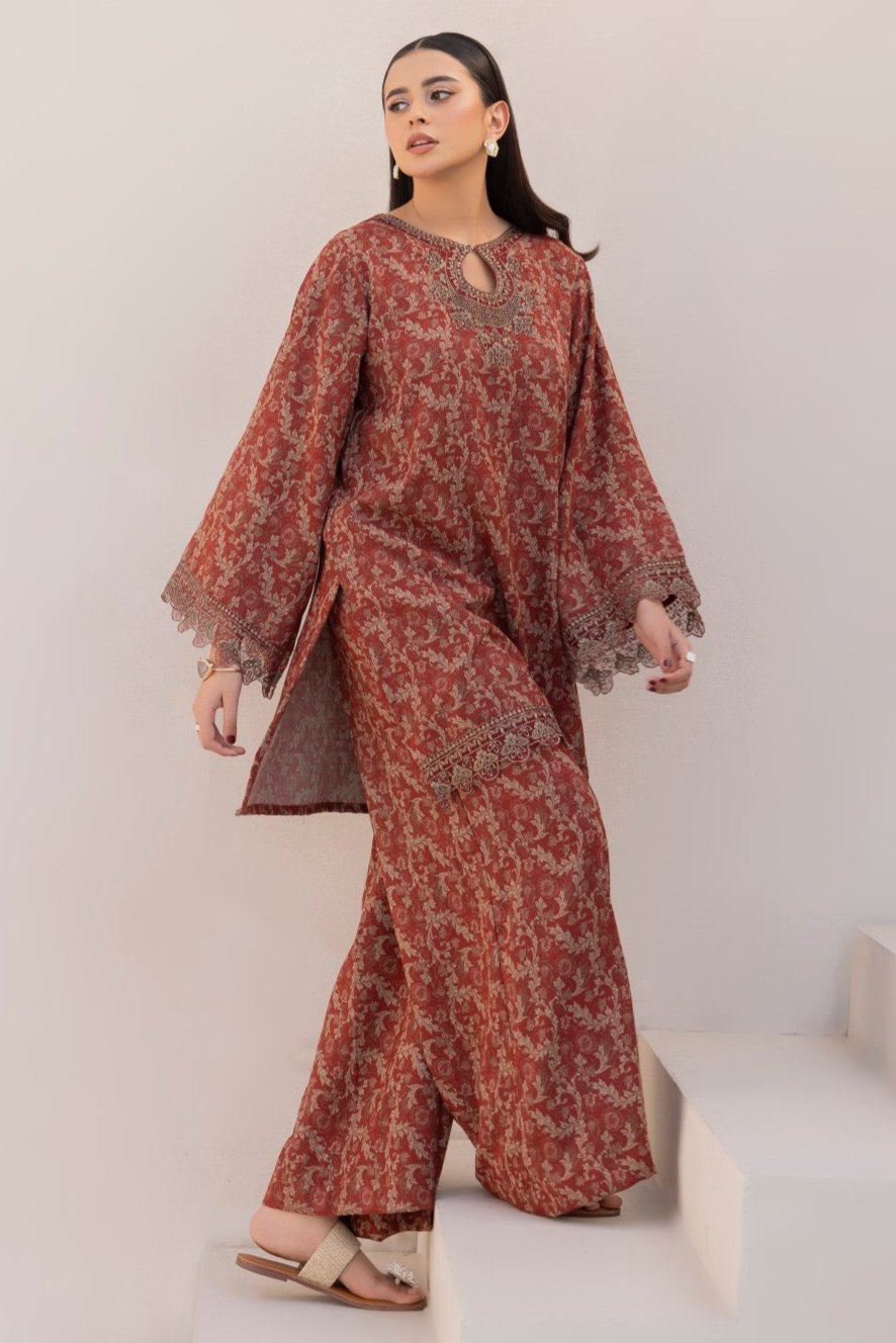 Mohagni | Winter Collection |  DZP-16 2PC by Mohagni - Designer Dress - Type: Ladies Clothes - Available at Libayah - 100% Original
