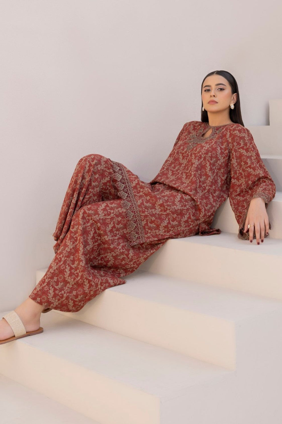 Mohagni | Winter Collection |  DZP-16 2PC by Mohagni - Designer Dress - Type: Ladies Clothes - Available at Libayah - 100% Original