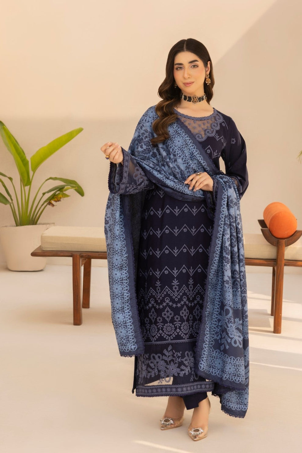 Mohagni | Winter Collection | MWD-08 by Mohagni - Designer Dress - Type: Ladies Clothes - Available at Libayah - 100% Original