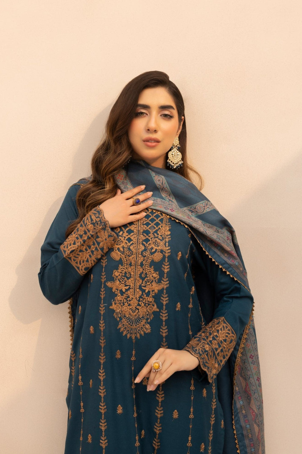Mohagni | Winter Collection |  MWD-03 by Mohagni - Designer Dress - Type: Ladies Clothes - Available at Libayah - 100% Original