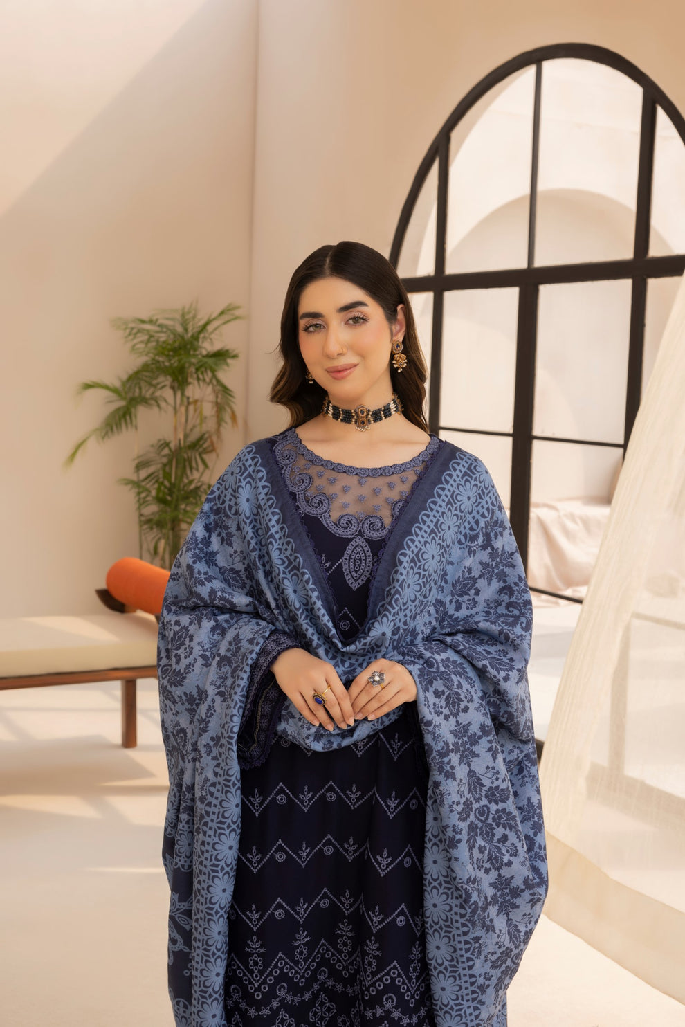 Mohagni | Winter Collection | MWD-08 by Mohagni - Designer Dress - Type: Ladies Clothes - Available at Libayah - 100% Original