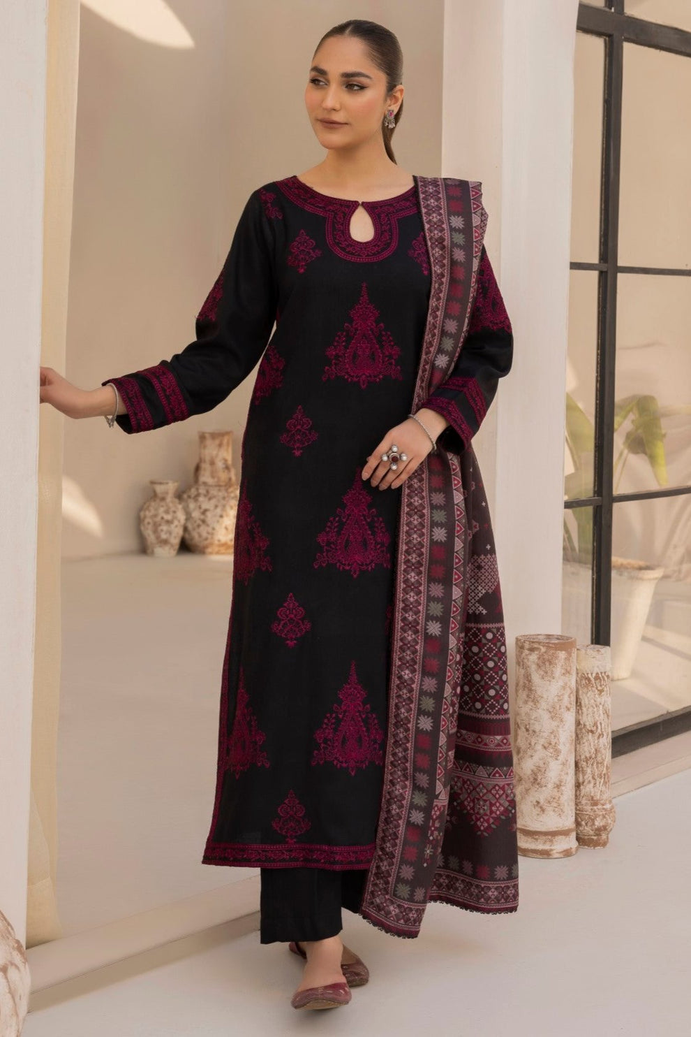 Mohagni | Winter Collection |  MWD-10 by Mohagni - Designer Dress - Type: Ladies Clothes - Available at Libayah - 100% Original