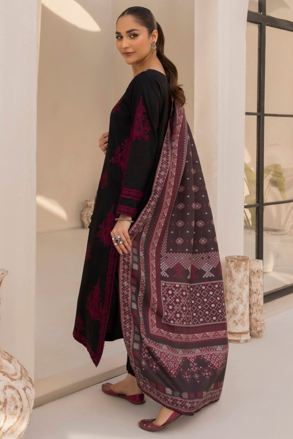 Mohagni | Winter Collection |  MWD-10 by Mohagni - Designer Dress - Type: Ladies Clothes - Available at Libayah - 100% Original