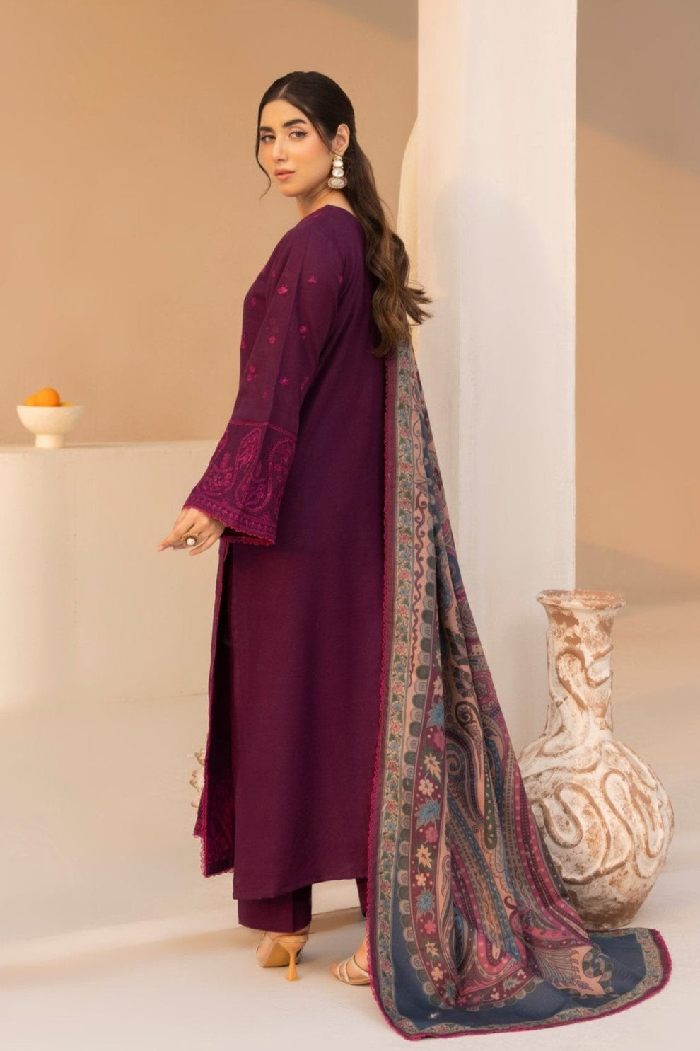 Mohagni | Winter Collection |  MWD-05 by Mohagni - Designer Dress - Type: Ladies Clothes - Available at Libayah - 100% Original