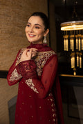 Azure | Embroidered Chiffon Collection | Mookaite by Azure - Designer Dress - Type: Ladies Clothes - Available at Libayah - 100% Original
