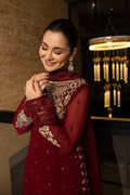 Azure | Embroidered Chiffon Collection | Mookaite by Azure - Designer Dress - Type: Ladies Clothes - Available at Libayah - 100% Original