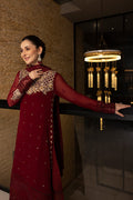 Azure | Embroidered Chiffon Collection | Mookaite by Azure - Designer Dress - Type: Ladies Clothes - Available at Libayah - 100% Original