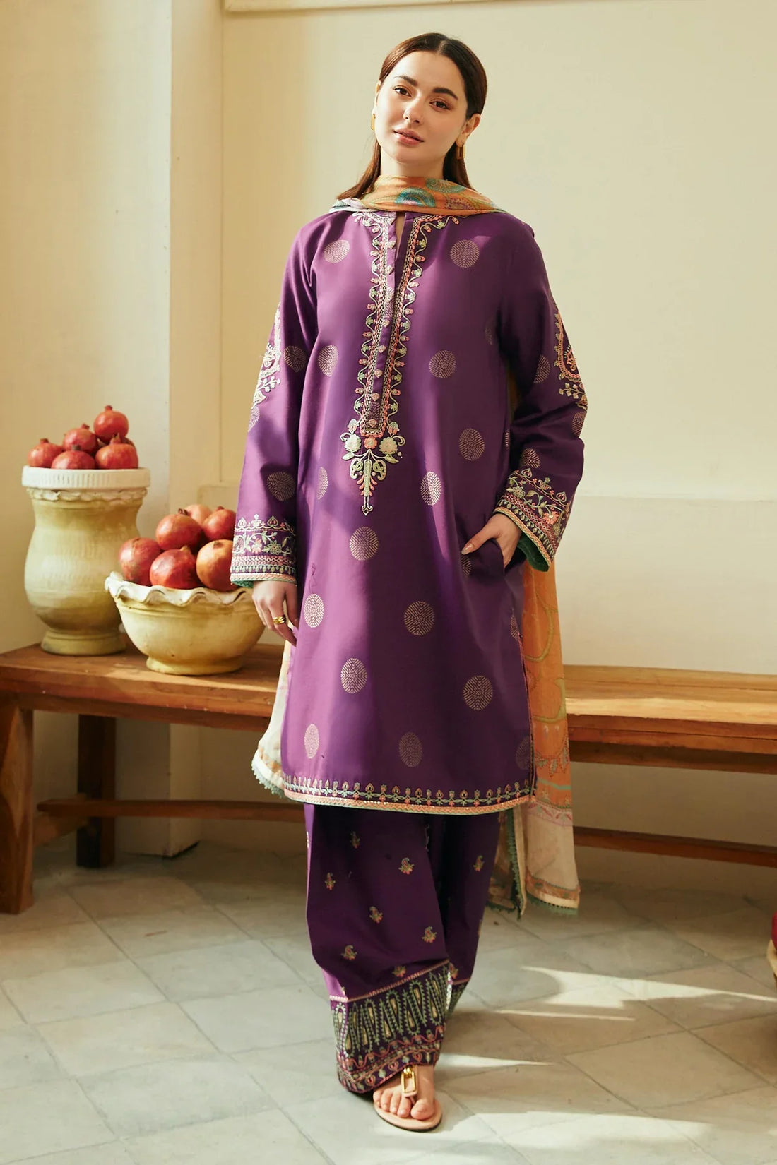 Zara Shahjahan | Coco Lawn 24 | MORNI-9A by Zara Shahjahan - Designer Dress - Type: Ladies Clothes - Available at Libayah - 100% Original