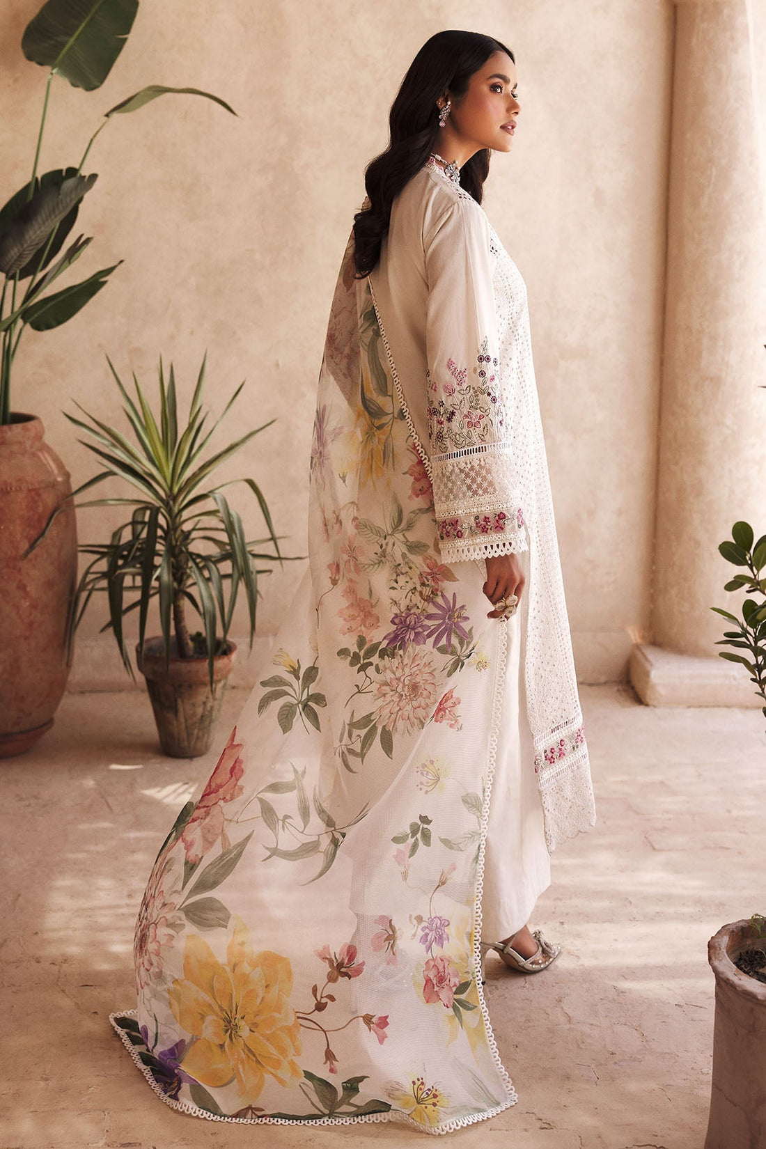 Motifz | Amal Luxury Lawn | 3744 by Motifz - Designer Dress - Type: Ladies Clothes - Available at Libayah - 100% Original