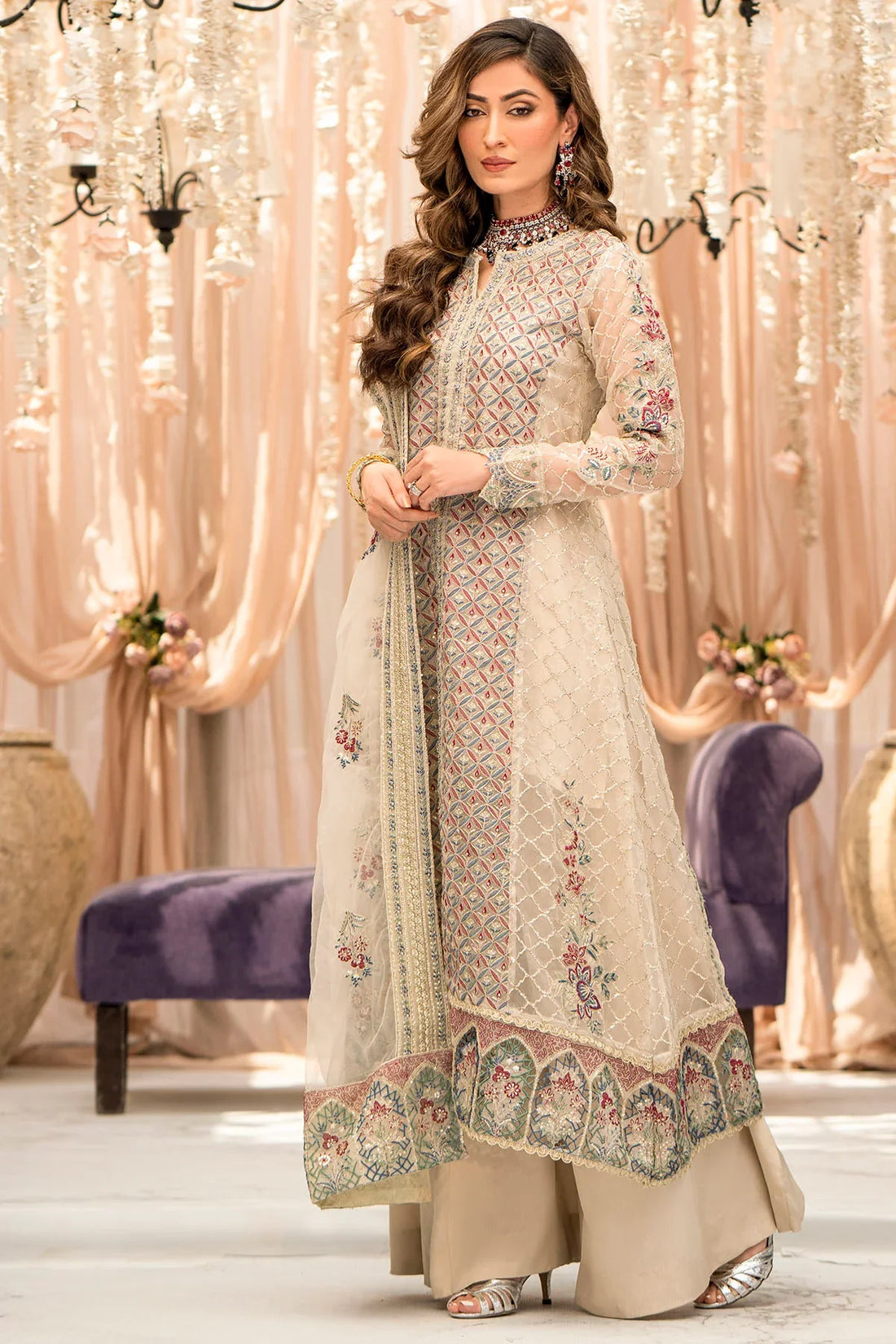 Motifz | Premium Embroidered Formals 24 | 4117 by Motifz - Designer Dress - Type: Ladies Clothes - Available at Libayah - 100% Original