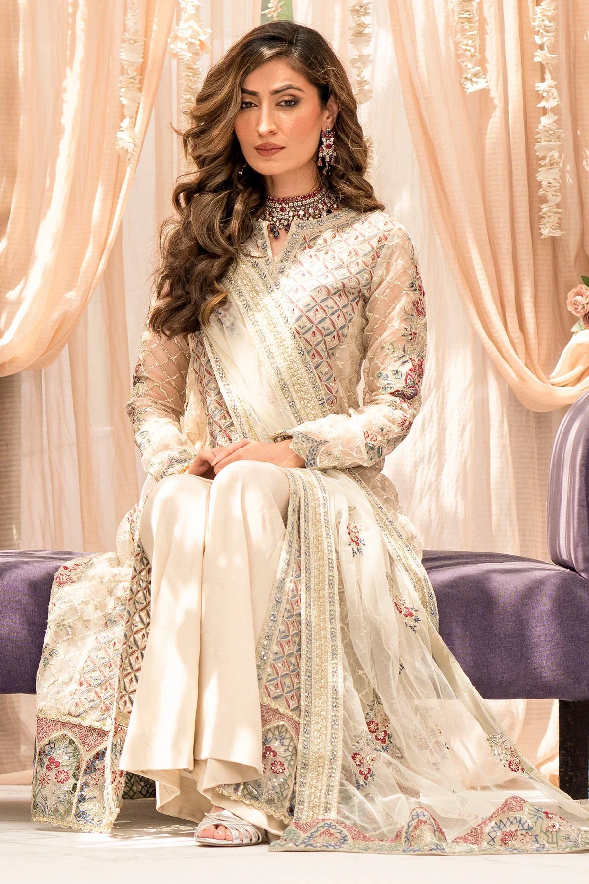 Motifz | Premium Embroidered Formals 24 | 4117 by Motifz - Designer Dress - Type: Ladies Clothes - Available at Libayah - 100% Original