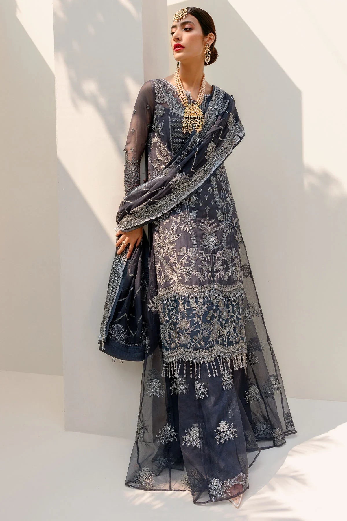 Motifz | Premium Embroidered Formals 24 | 3190 by Motifz - Designer Dress - Type: Ladies Clothes - Available at Libayah - 100% Original