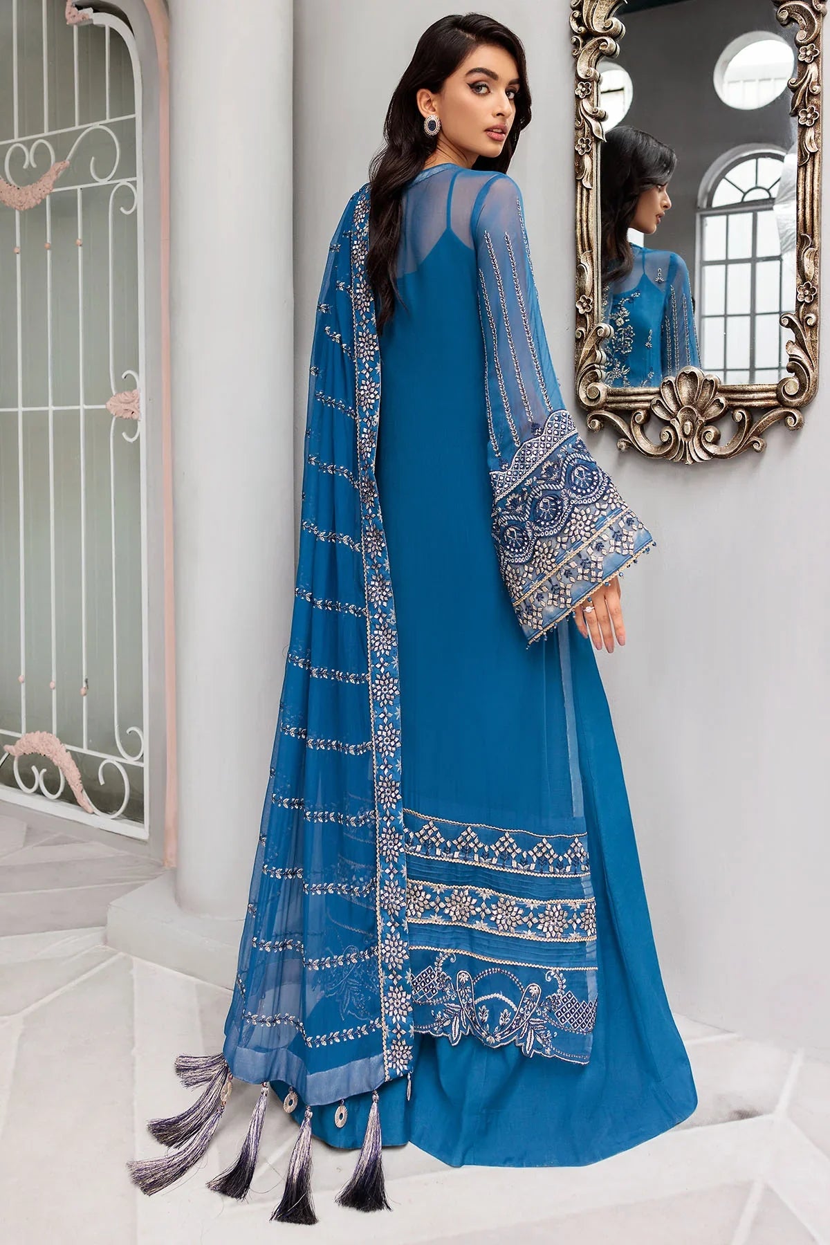 Motifz | Premium Embroidered Formals 24 | 3395 by Motifz - Designer Dress - Type: Ladies Clothes - Available at Libayah - 100% Original
