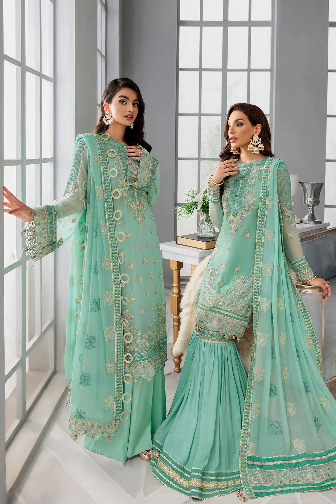Motifz | Premium Embroidered Formals 24 | 3396 by Motifz - Designer Dress - Type: Ladies Clothes - Available at Libayah - 100% Original