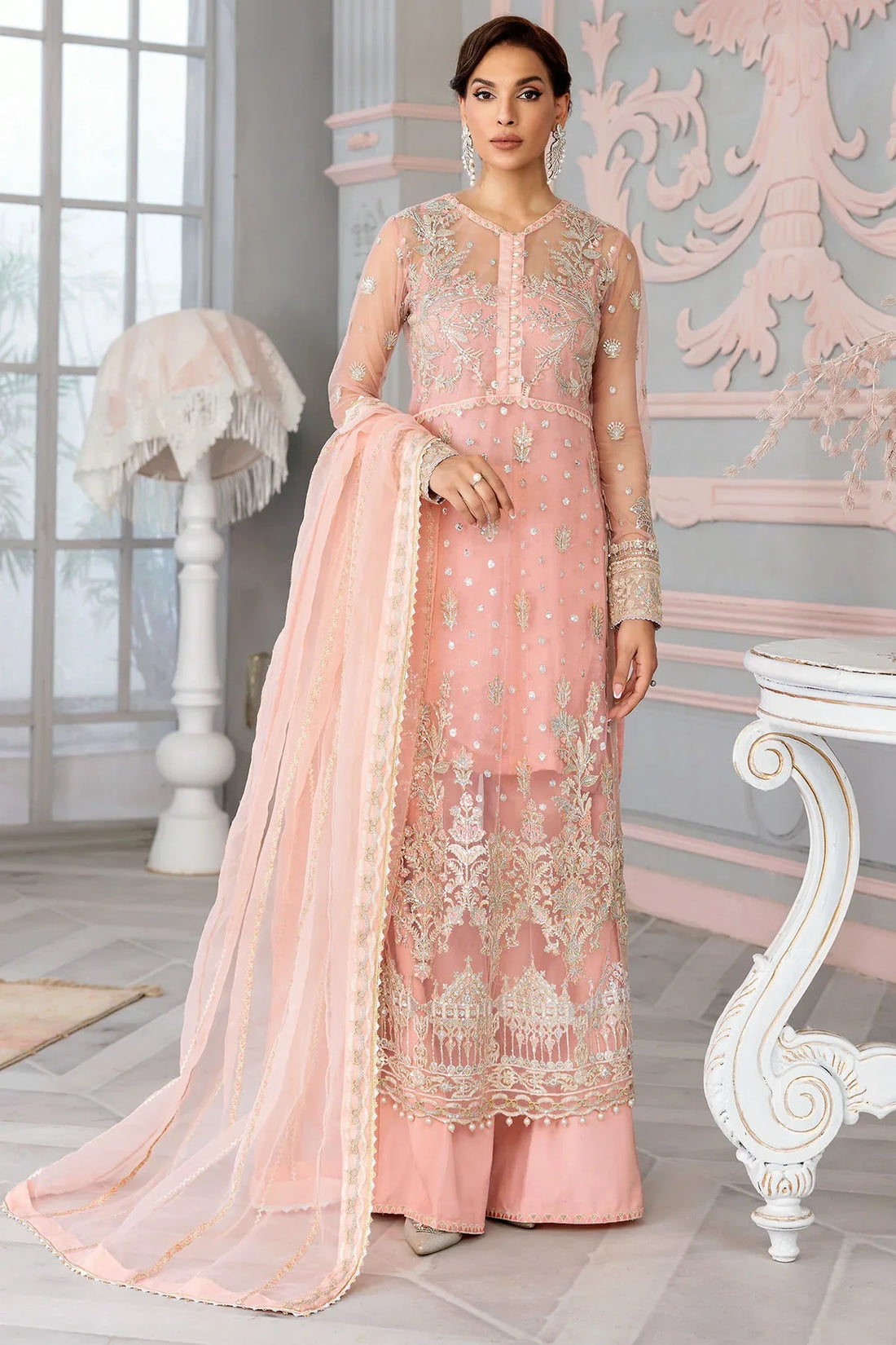 Motifz | Premium Embroidered Formals 24 | 3399-IRIS by Motifz - Designer Dress - Type: Ladies Clothes - Available at Libayah - 100% Original