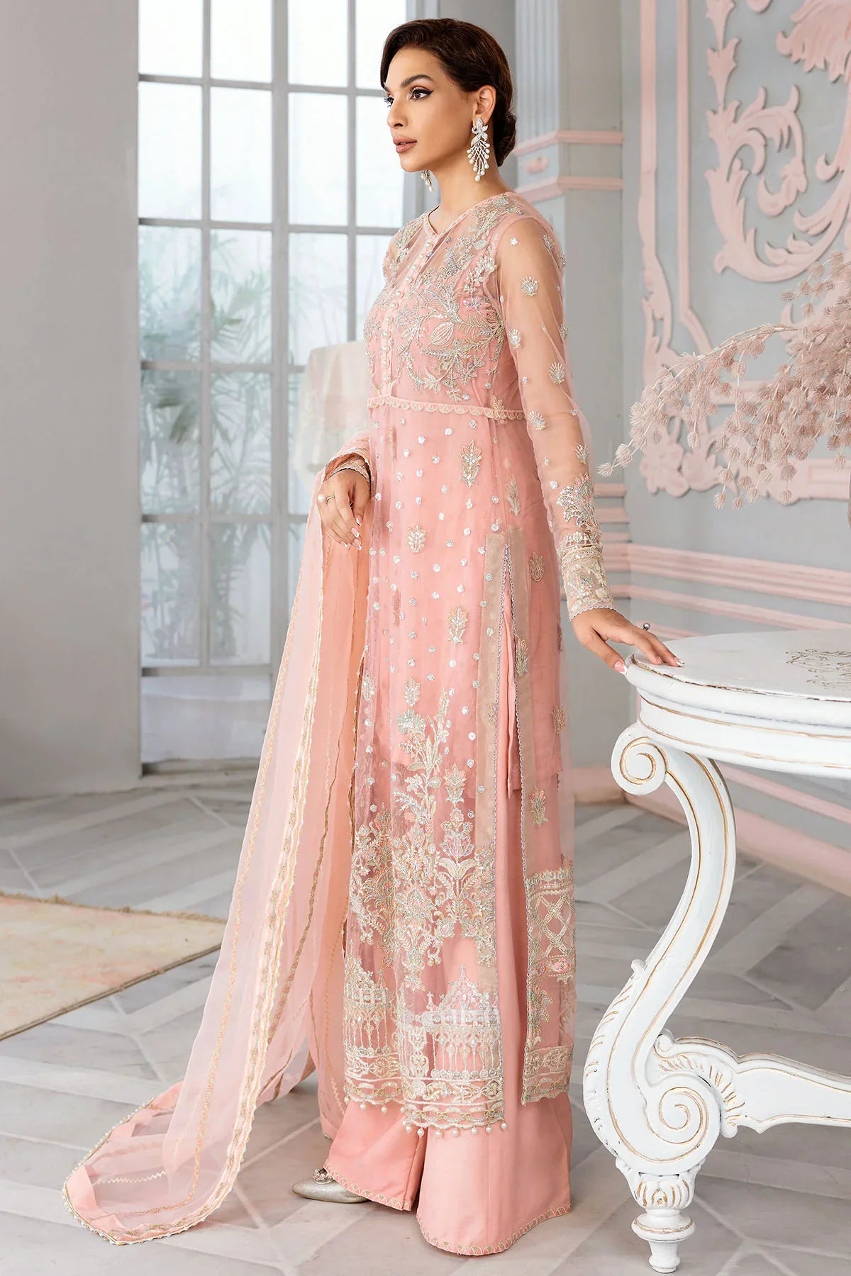 Motifz | Premium Embroidered Formals 24 | 3399-IRIS by Motifz - Designer Dress - Type: Ladies Clothes - Available at Libayah - 100% Original