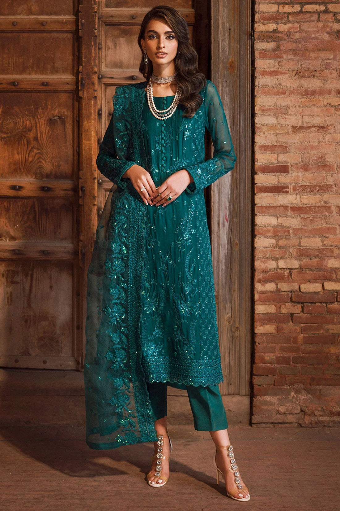 Motifz | Premium Embroidered Formals 24 | 4123 by Motifz - Designer Dress - Type: Ladies Clothes - Available at Libayah - 100% Original