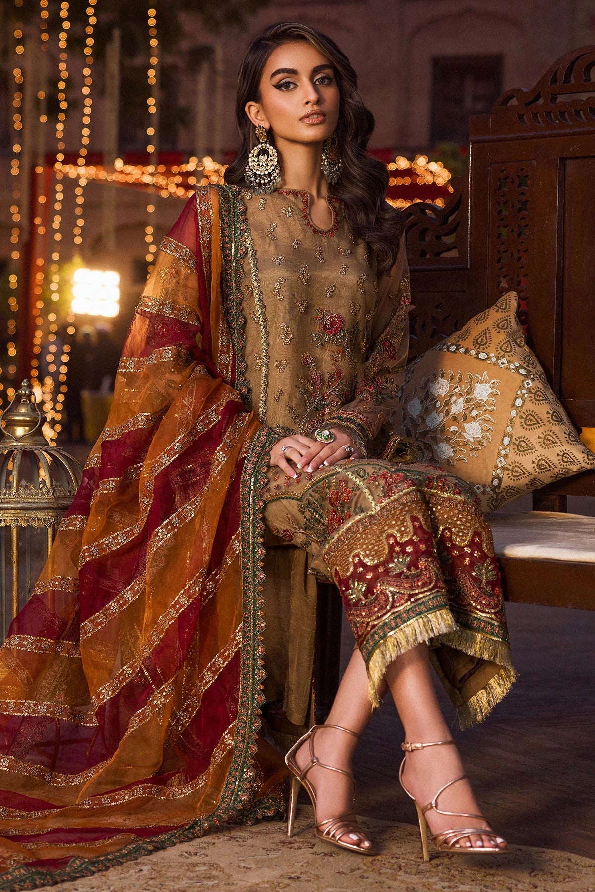Motifz | Premium Embroidered Formals 24 | 4124 by Motifz - Designer Dress - Type: Ladies Clothes - Available at Libayah - 100% Original