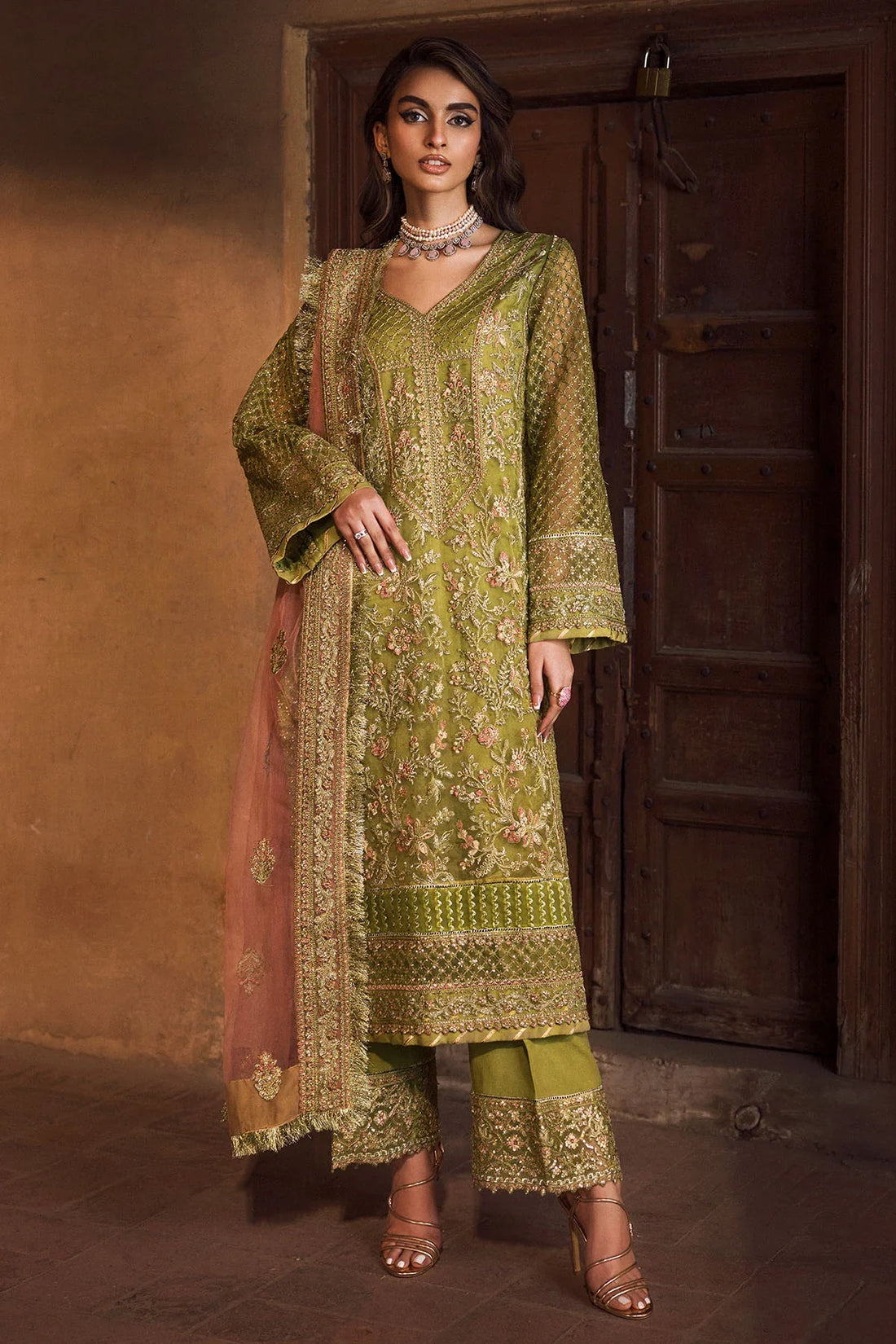 Motifz | Premium Embroidered Formals 24 | 4125 by Motifz - Designer Dress - Type: Ladies Clothes - Available at Libayah - 100% Original