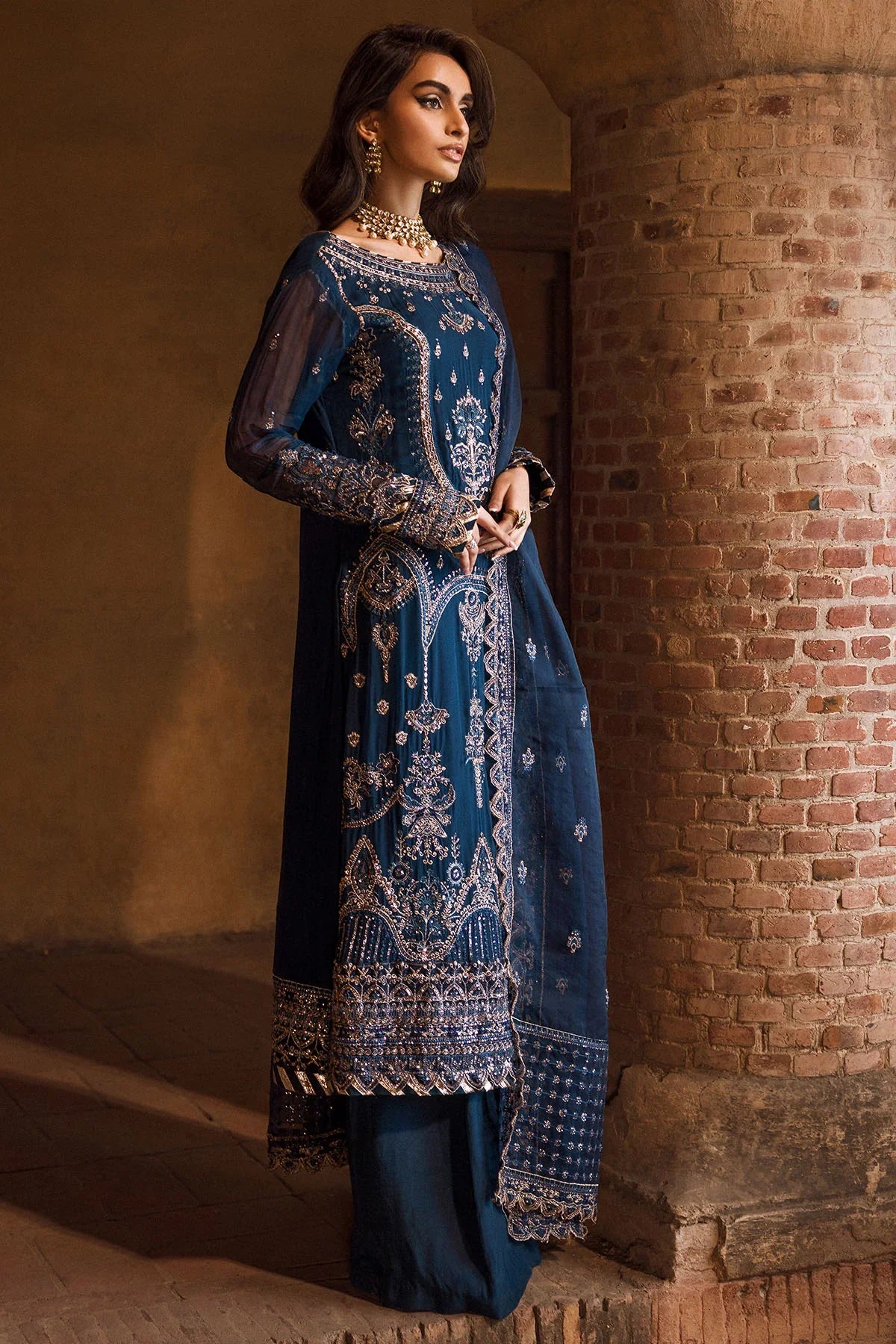 Motifz | Premium Embroidered Formals 24 | 4126 by Motifz - Designer Dress - Type: Ladies Clothes - Available at Libayah - 100% Original