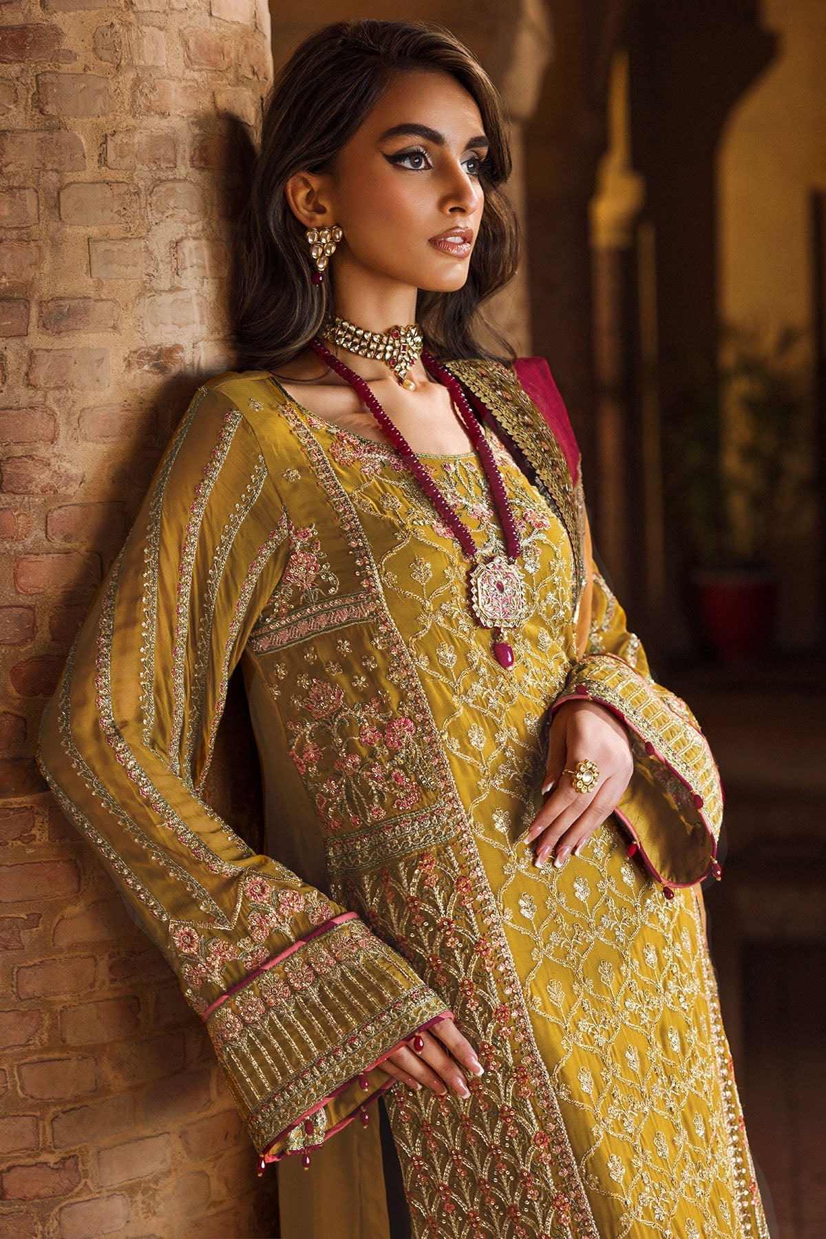 Motifz | Premium Embroidered Formals 24 | 4129 by Motifz - Designer Dress - Type: Ladies Clothes - Available at Libayah - 100% Original