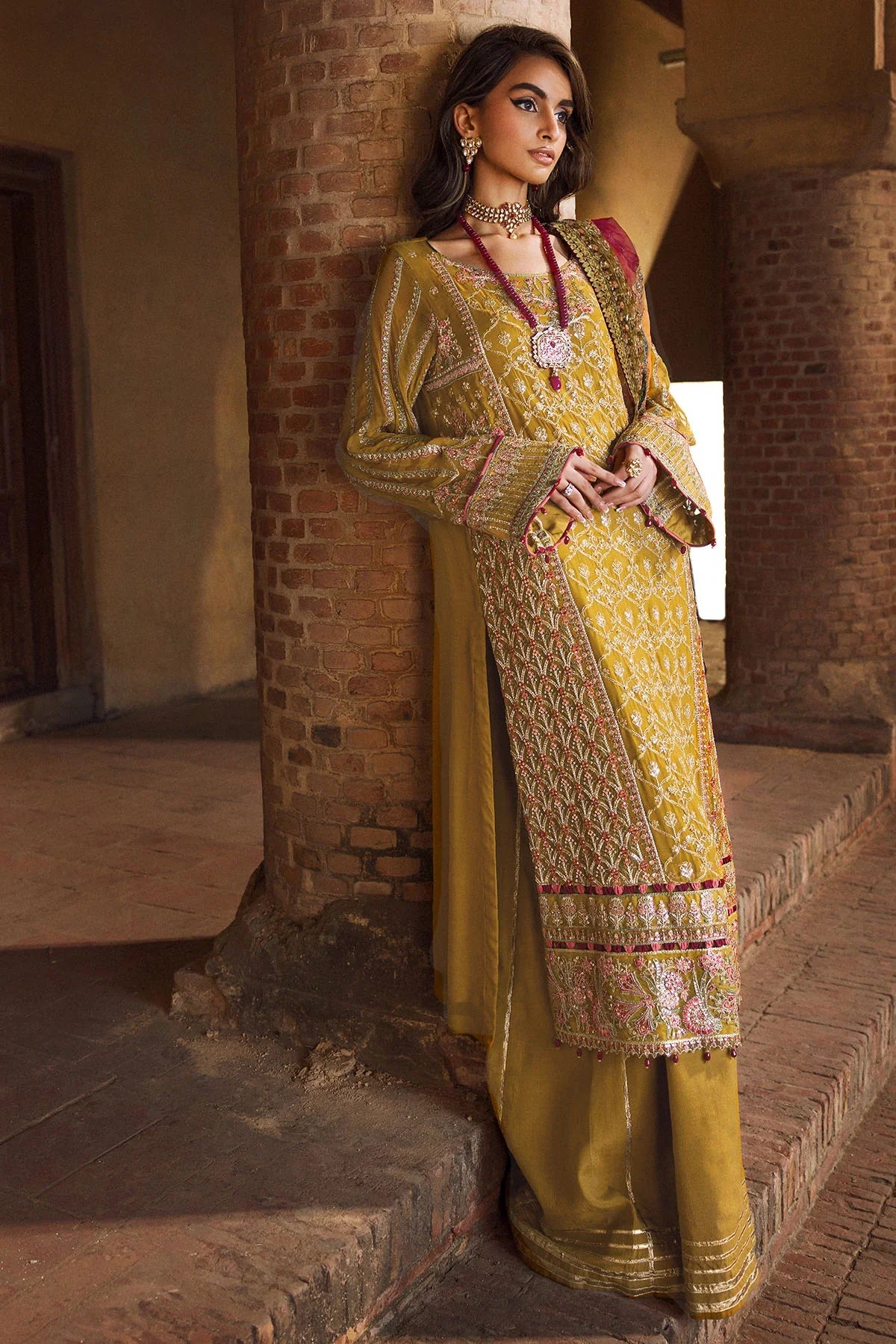 Motifz | Premium Embroidered Formals 24 | 4129 by Motifz - Designer Dress - Type: Ladies Clothes - Available at Libayah - 100% Original