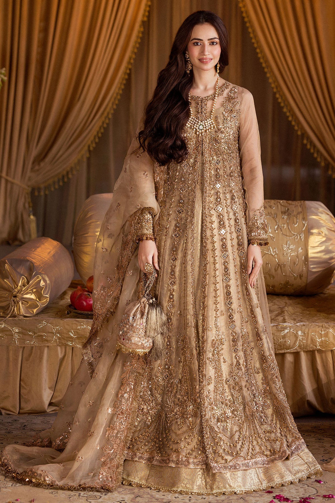 Motifz | Bridal Couture | 0006-AARAISH by Motifz - Designer Dress - Type: Ladies Clothes - Available at Libayah - 100% Original