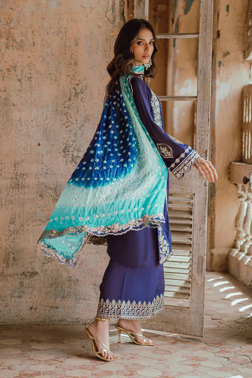 Azure | Embroidered Formals | Mystique Nova by Azure - Designer Dress - Type: Ladies Clothes - Available at Libayah - 100% Original