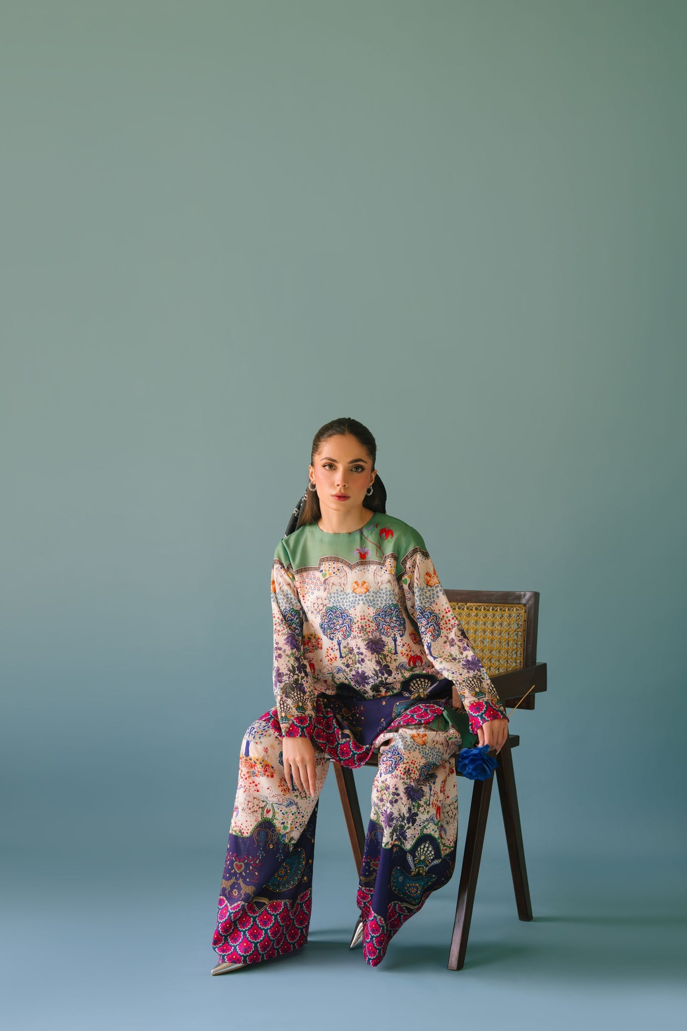 Sammy K | Lawn Pret 25 | Hanging Garden by Sammy K - Designer Dress  - Type : Ladies Clothes - Available at Libayah - 100% Original 