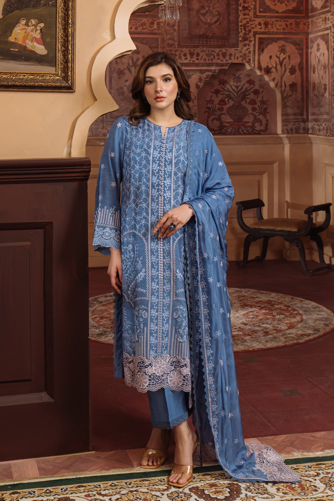 Sahar | Festive Edit Ready to Wear | Lagoon Luxe - RTW by Sahar - Designer Dress - Type: Ladies Clothes - Available at Libayah - 100% Original