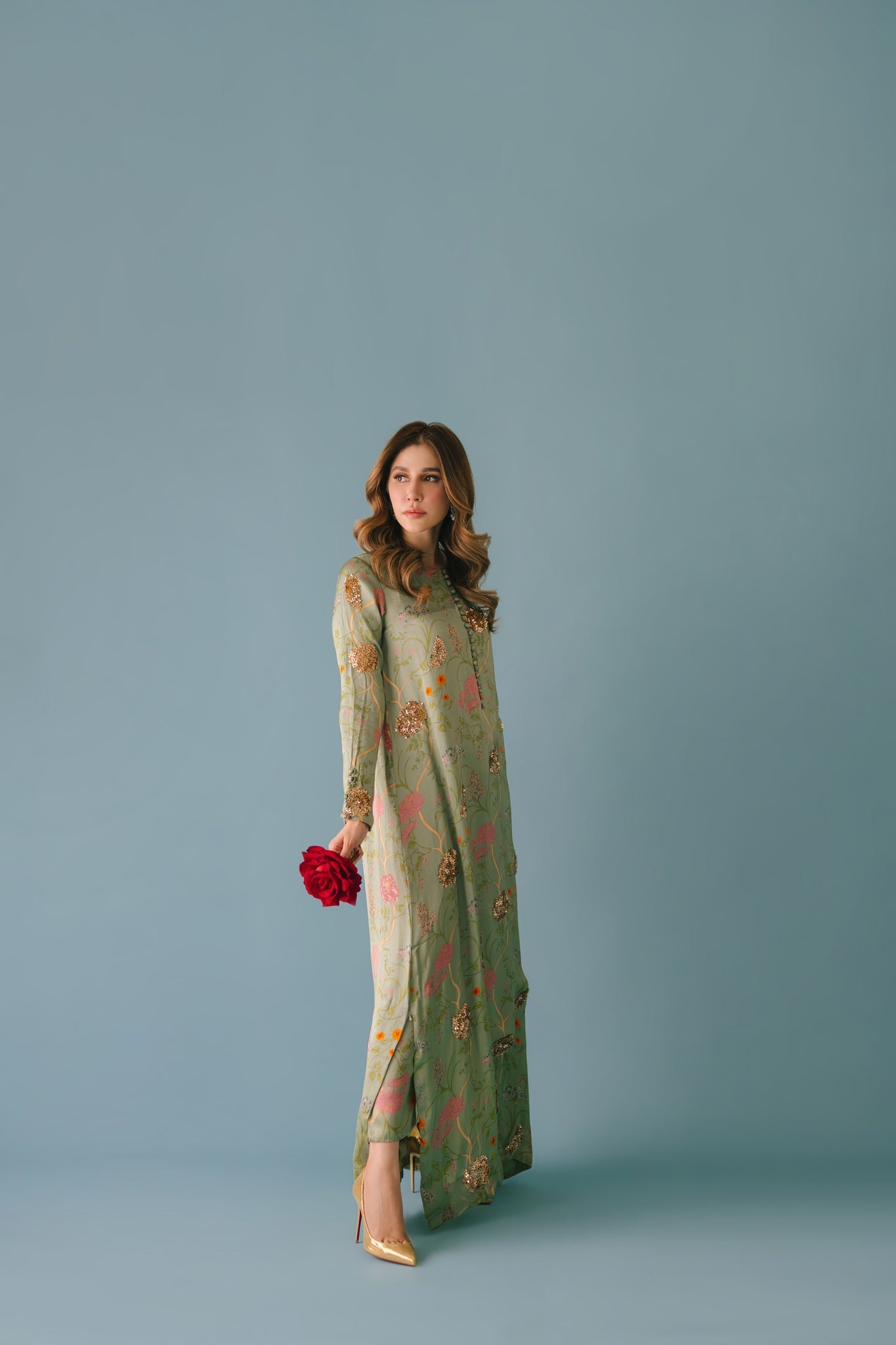 Sammy K | Aadat Festive Edition | Zohra by Sammy K - Designer Dress  - Type : Ladies Clothes - Available at Libayah - 100% Original 