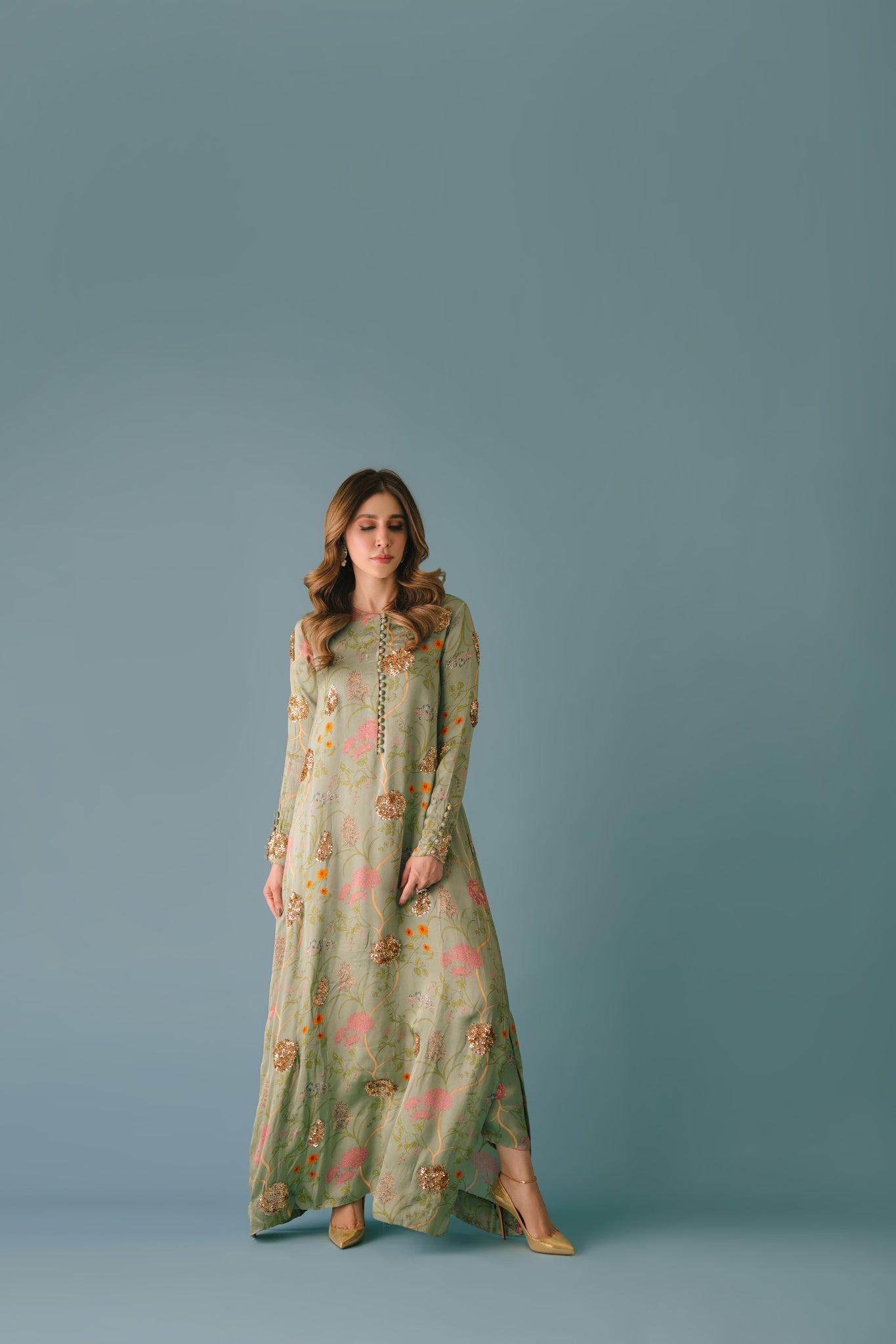 Sammy K | Aadat Festive Edition | Zohra by Sammy K - Designer Dress  - Type : Ladies Clothes - Available at Libayah - 100% Original 