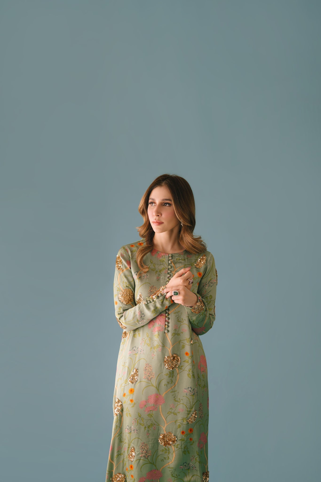 Sammy K | Aadat Festive Edition | Zohra by Sammy K - Designer Dress  - Type : Ladies Clothes - Available at Libayah - 100% Original 
