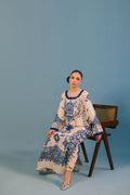 Sammy K | Lawn Pret 25 |Blue Bell by Sammy K - Designer Dress  - Type : Ladies Clothes - Available at Libayah - 100% Original 