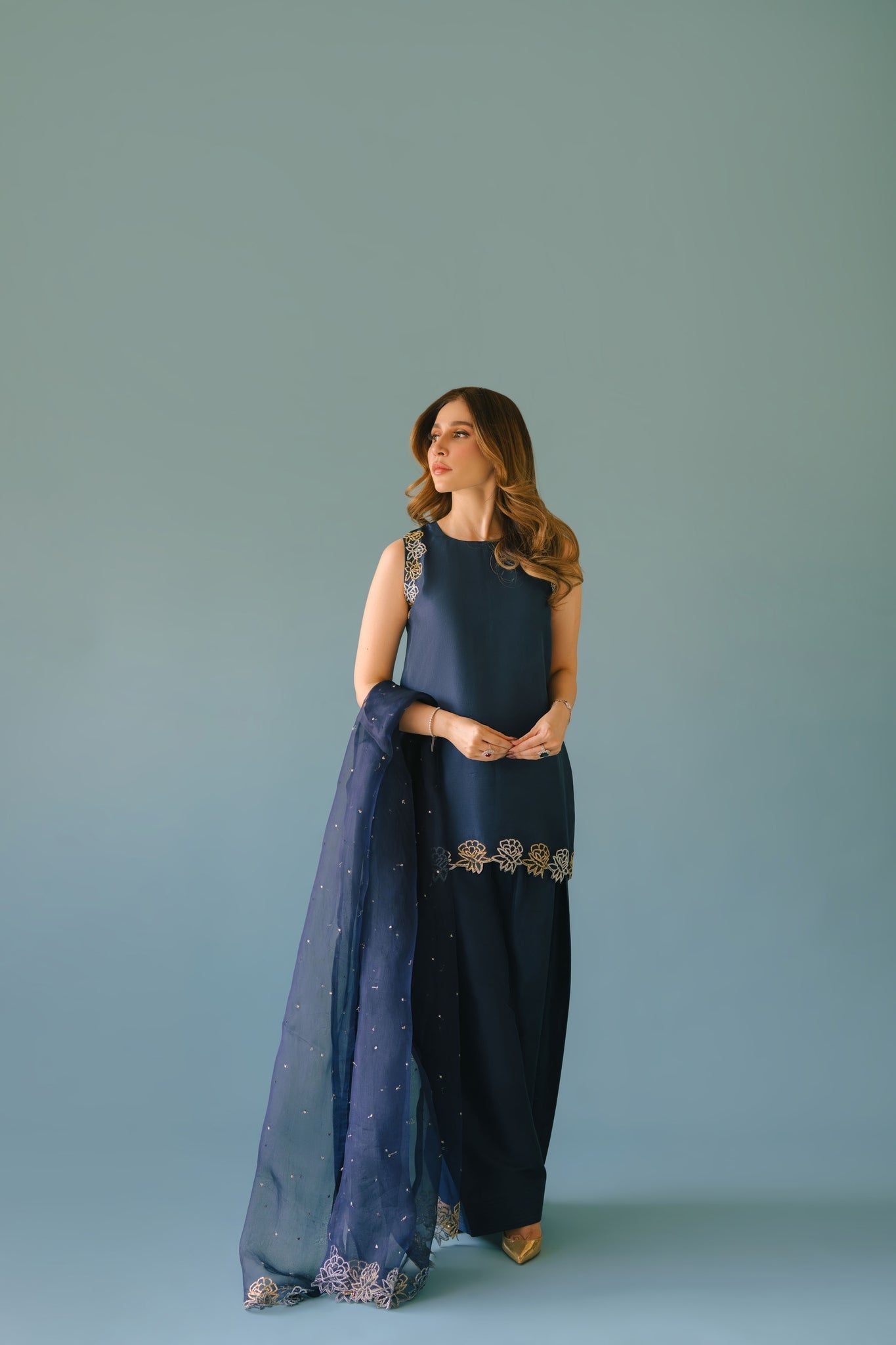 Sammy K | Aadat Festive Edition | Hum Safar by Sammy K - Designer Dress  - Type : Ladies Clothes - Available at Libayah - 100% Original 