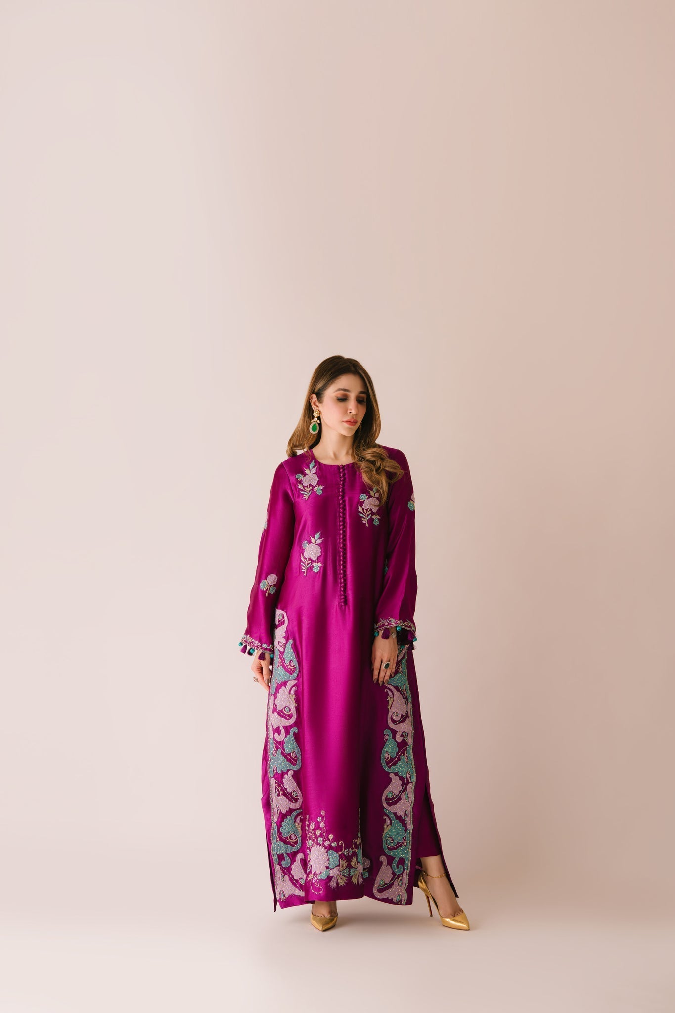 Sammy K | Aadat Festive Edition | Cyprus Vine by Sammy K - Designer Dress  - Type : Ladies Clothes - Available at Libayah - 100% Original 