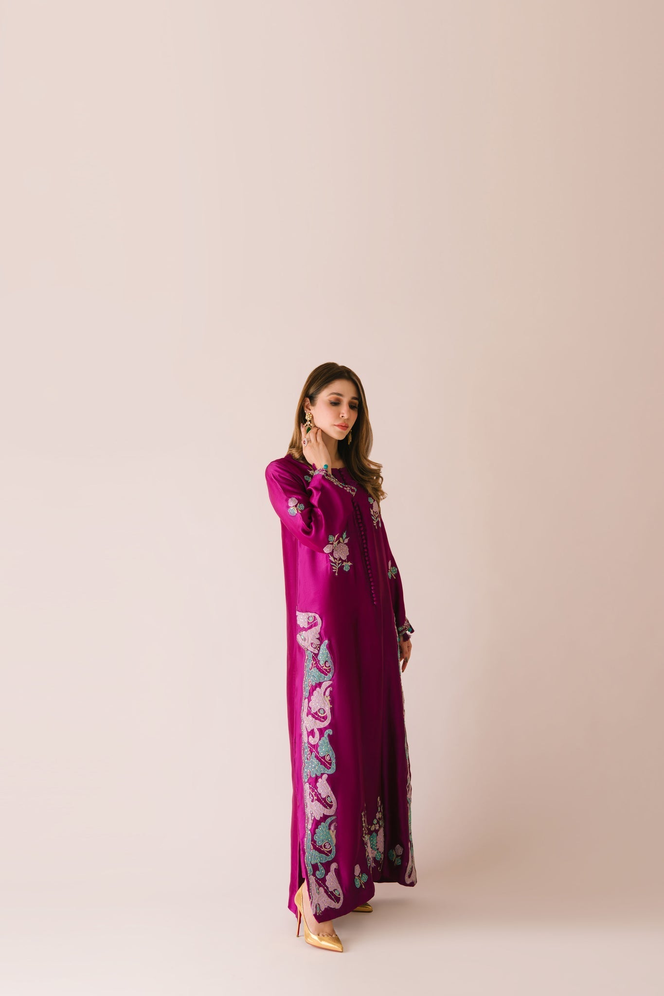 Sammy K | Aadat Festive Edition | Cyprus Vine by Sammy K - Designer Dress  - Type : Ladies Clothes - Available at Libayah - 100% Original 