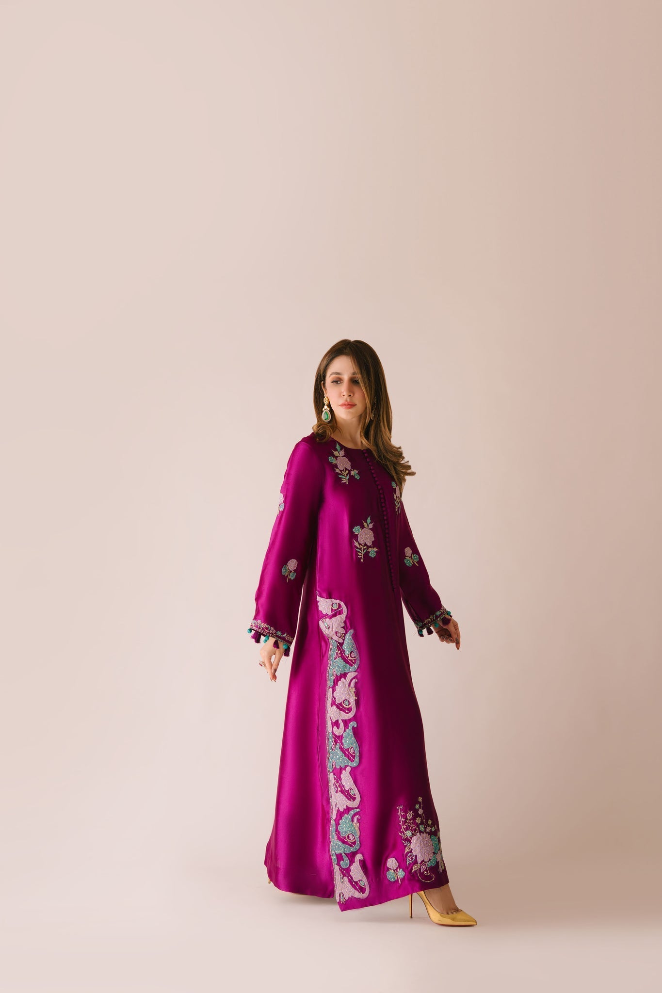 Sammy K | Aadat Festive Edition | Cyprus Vine by Sammy K - Designer Dress  - Type : Ladies Clothes - Available at Libayah - 100% Original 