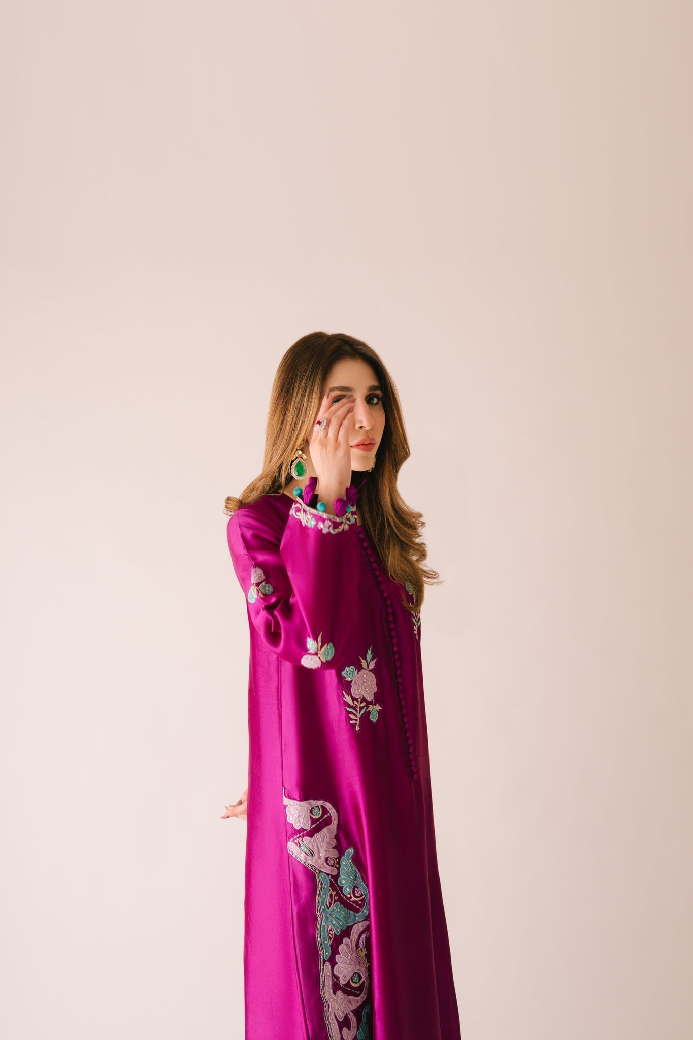 Sammy K | Aadat Festive Edition | Cyprus Vine by Sammy K - Designer Dress  - Type : Ladies Clothes - Available at Libayah - 100% Original 