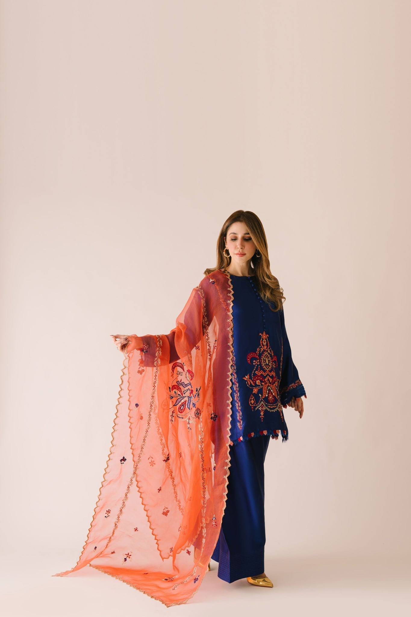 Sammy K | Aadat Festive Edition | Corn Flower by Sammy K - Designer Dress  - Type : Ladies Clothes - Available at Libayah - 100% Original 
