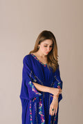 Sammy K | Aadat Festive Edition | Blue Bell Caftan by Sammy K - Designer Dress  - Type : Ladies Clothes - Available at Libayah - 100% Original 
