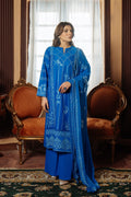 Sahar | Festive Edit Ready to Wear | Moroccan Blue - RTW by Sahar - Designer Dress - Type: Ladies Clothes - Available at Libayah - 100% Original