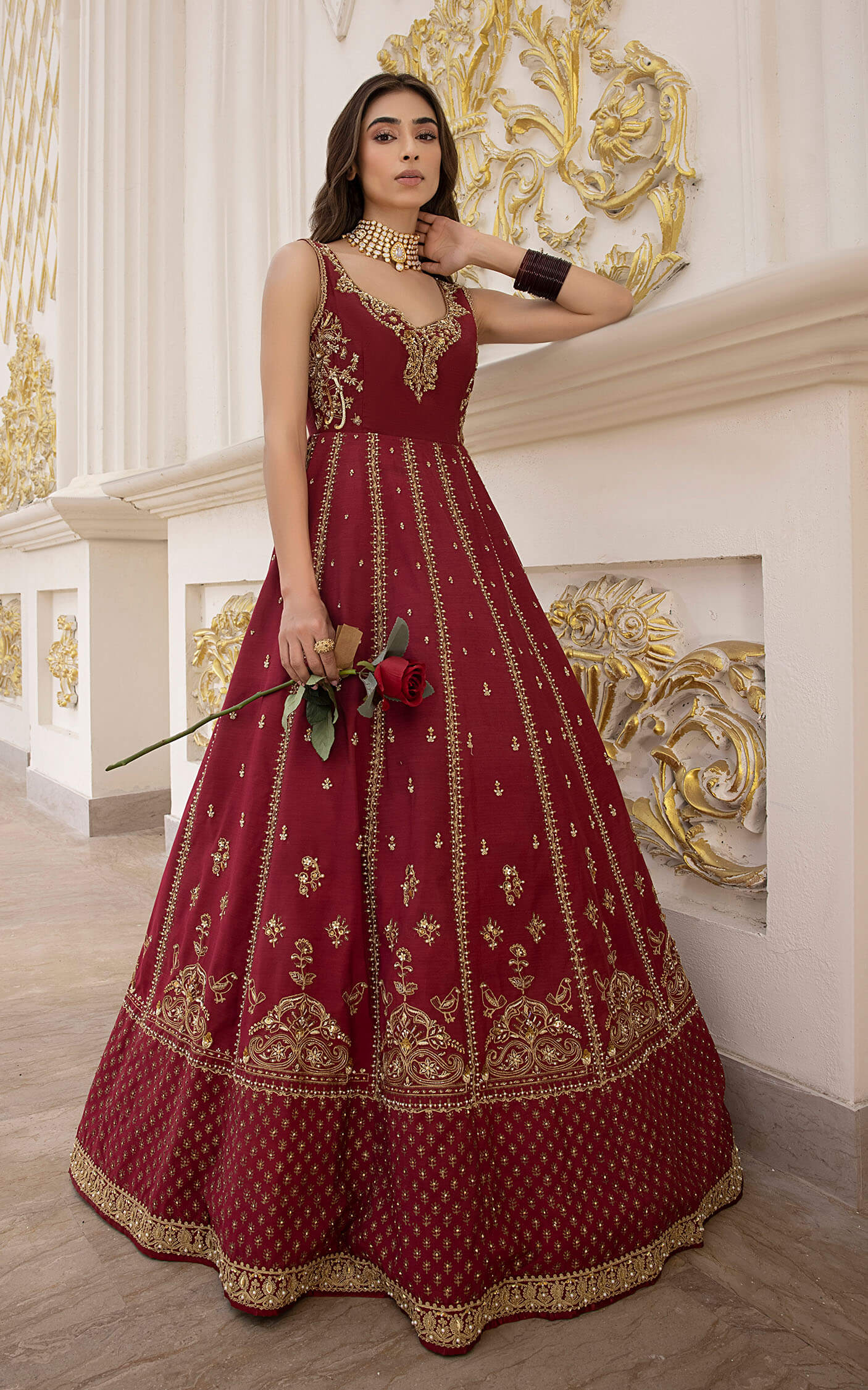 Asifa and Nabeel | Bridal Formals | Dastaan by Asifa and Nabeel - Designer Dress - Type: Formal - Available at Libayah - 100% Original